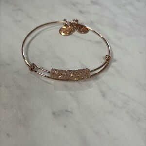 Pink Alex and Ani bracelet, new without tags